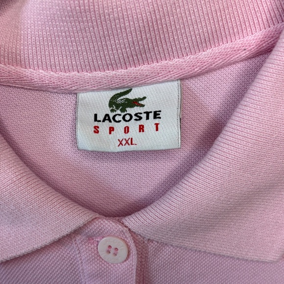 Lacoste Soft Pink Polo Shirt - Picture 2 of 8